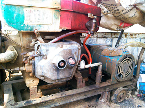 五峰单杠柴油机发电机出租